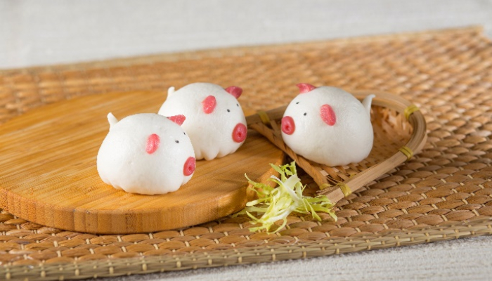 元朗美食推介｜新派點心_紫薯豬仔包